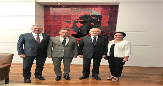 Başkan Saka, Chp Genel Başkanı Kılıçdaroğlunu Ziyaret Etti