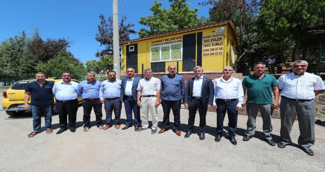 Tahmazoğlu Taksicileri Ziyaret Etti