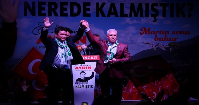 Bozbeyden Osmangazi Adayı Erkan Aydına Destek