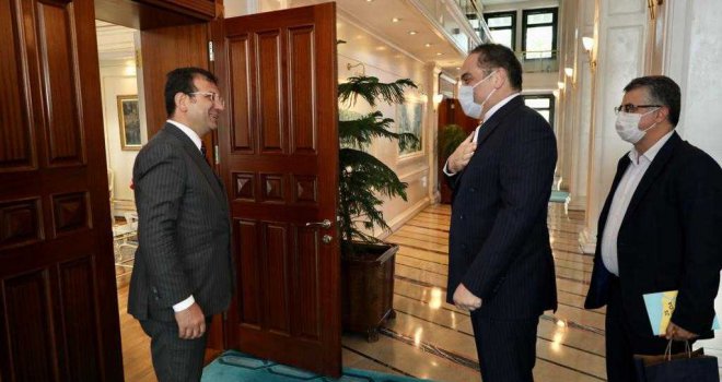 İMAMOĞLU, İRAN BAŞKONSOLUSU FAR'I AĞIRLADI: