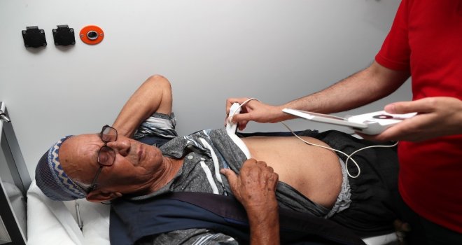 Büyükşehirin Kalp Sağlığı Tarama Aracı Hizmete Başladı