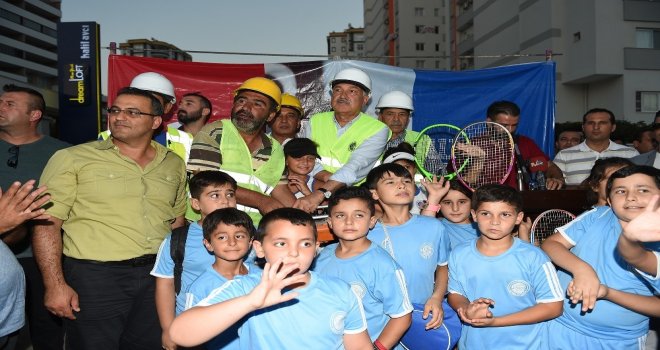 Başkan Karalardan Seyhana 4 Bin Metrekarelik Spor Tesisi