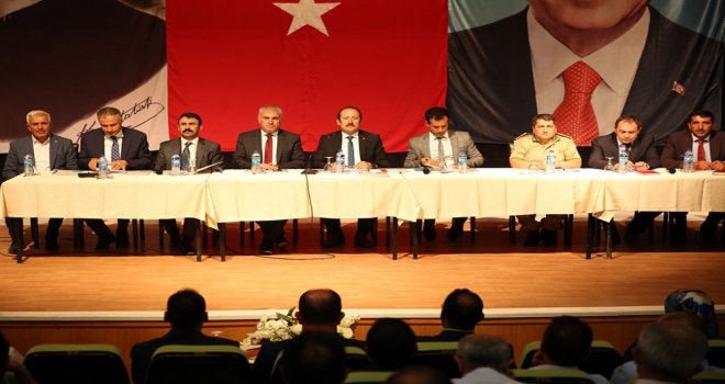 Okul Güvenliği Toplantısı Vali Pehlivan, Başkanlığında Gerçekleştirildi