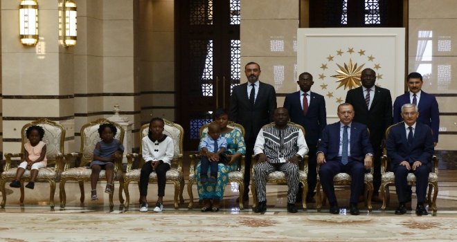 Cumhurbaşkanı Erdoğan, Burkina Faso Büyükelçisini Kabul Etti
