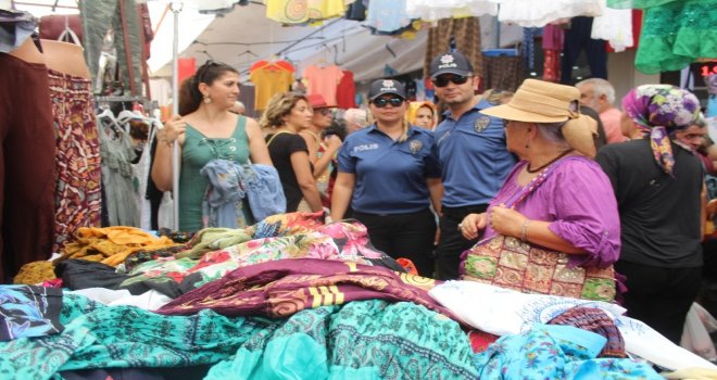 Ayvalıkta Polisten Perşembe Pazarı İle Kurban Pazarında Sıkı Güvenlik Önlemleri