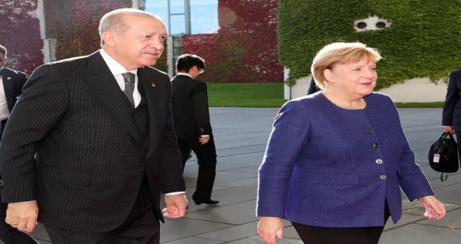 Erdoğan, Merkelle Kahvaltıda Bir Araya Geldi