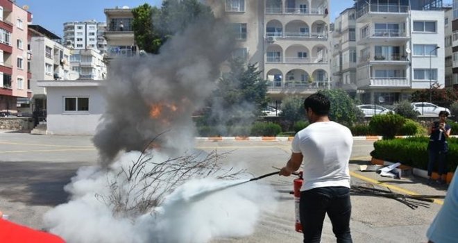 Tarım Müdürlüğü Personellerine İtfaiyecilik Eğitimi