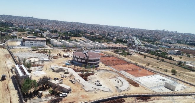 Gaziantep Büyükşehirden Tenis Kompleksi