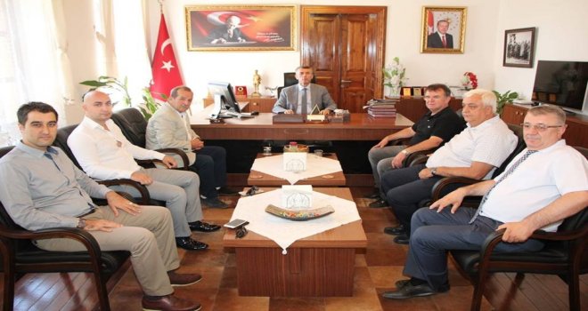 Zeytin Kümelenmesinden, Kaymakam Sırmalıya Ziyaret