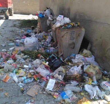 Tavşanlının Göbel Köyünde Çöp Rezaleti