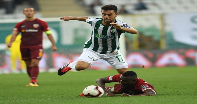 Spor Toto Süper Lig: Bursaspor: 0 - Kayserispor: 0 (İlk Yarı)