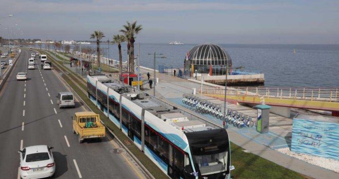 İzmir Tramvayı'nda ücretsiz internet dönemi yarın başlıyor