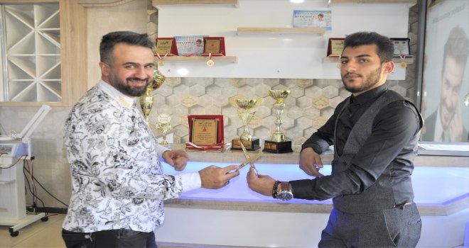 (Özel) Diyarbakırlı Berberlerin Hedefi Dünya Şampiyonluğu