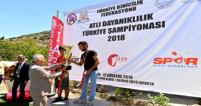 Atlı Dayanıklılık Yarışları Türkiye Şampiyonası Ispartada Tamamlandı