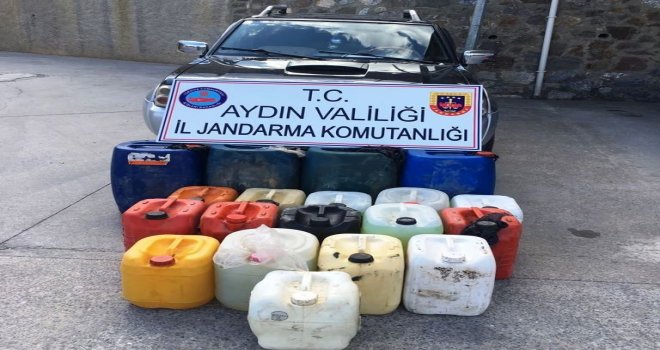 Şantiyeden Çalınan 600 Litre Mazot Jandarma Tarafından Bulundu