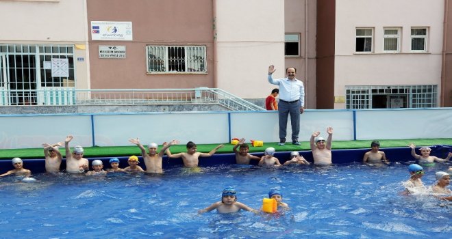 Konyada Yüzmeyen Çocuk Kalmasın Projesi Hayata Geçti