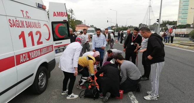 Hastane Önünde Kaza: 1 Ölü