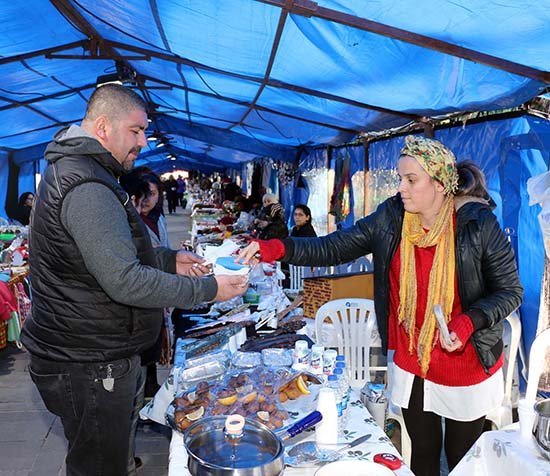 Antalyada Üreten Kadınlar Yeni Yıl Şenliğinde Buluştu