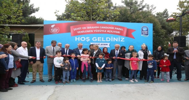 Eyüpsultandaki Şehit Er İbrahim Candemir Parkı Yenilendi
