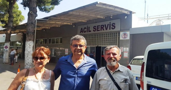 Aydın Tabip Odası Mahkumun Bıçakla Yaraladığı Doktoru Ziyaret Etti