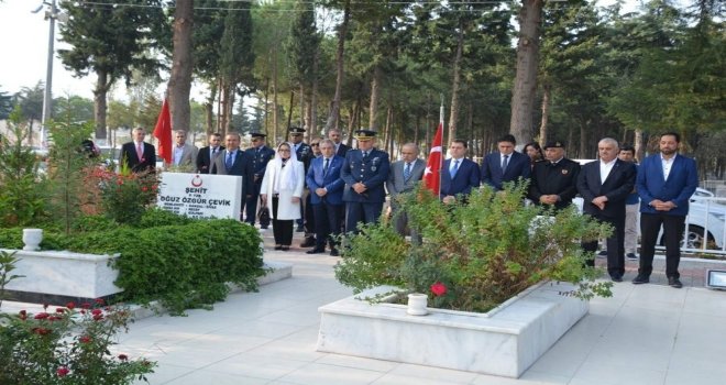 Aliağalı Şehit Oğuz Özgür Çevik Şehadetinin İkinci Yılında Unutulmadı