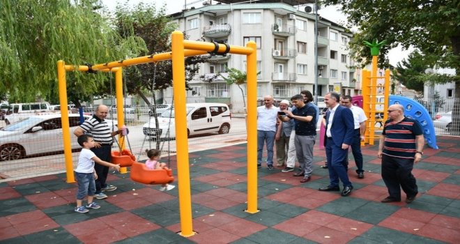 Sinanbey Parkı Yenilendi