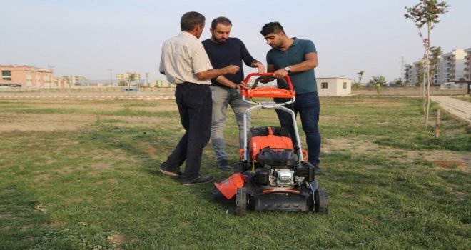 Silopi Belediyesi 4 Adet Çim Biçme Makinesi Aldı