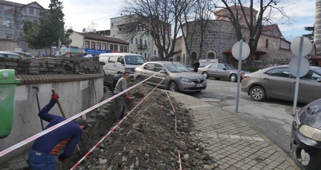 Ortahisarda Trafo Ve Elektrik Kabloları Yer Altına Alınıyor