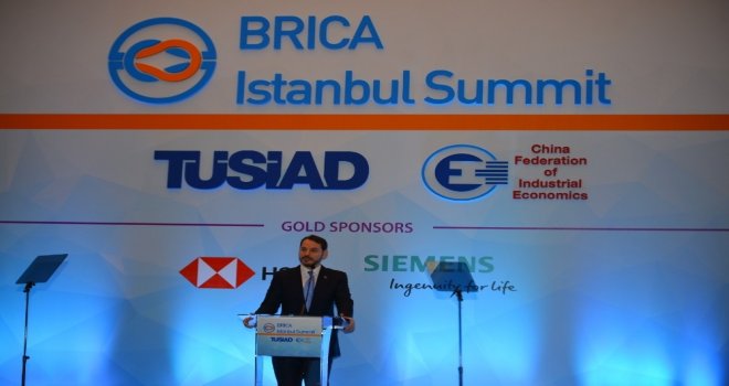 Hazine Ve Maliye Bakanı Albayrak Brıca Zirvesinde Konuştu