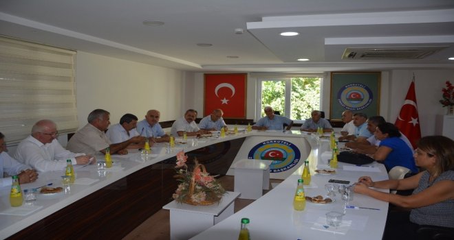 Ziraat Odası Başkanları Korkutelinde Toplandı