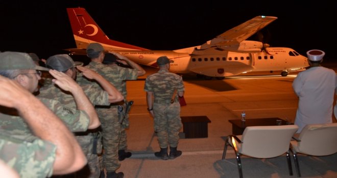 Yüksekovada Şehidi Memleketine Uğurlandı