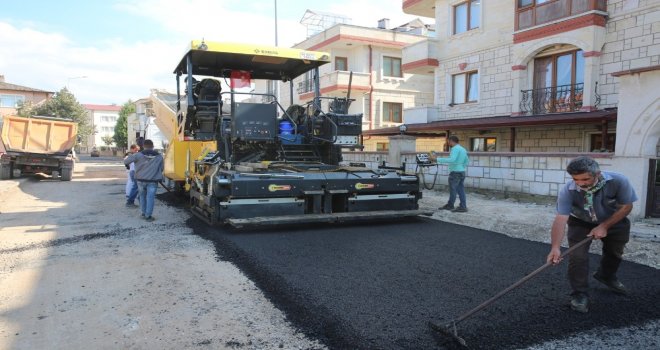 Başkan Dişli, Kurtuluş Mahallesinde Asfalt Çalışmalarını İnceledi