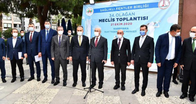 Sağlıklı Kentler Birliği İzmir'de toplandı