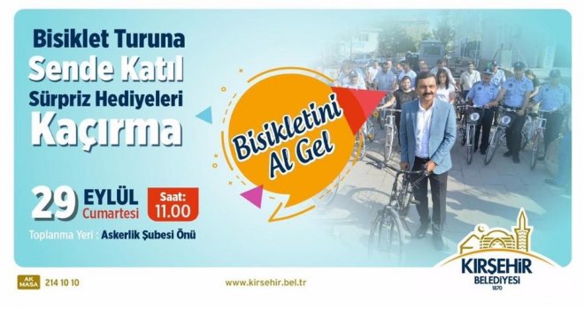 Kırşehirde Bisiklet Kullanımı Yaygınlaştıracak