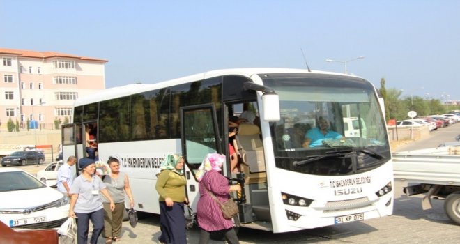 İskenderun Belediyesinden Hastaneye Ücretsiz Ulaşım Hizmeti