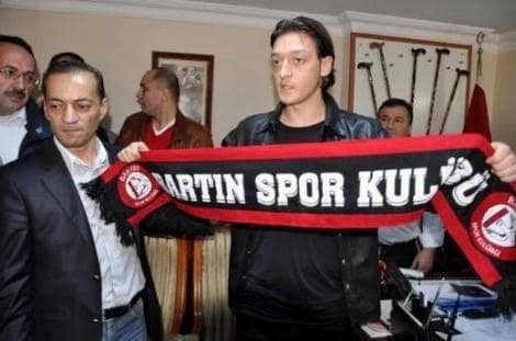 Bartınspor Yönetiminden Mesut Özile Destek