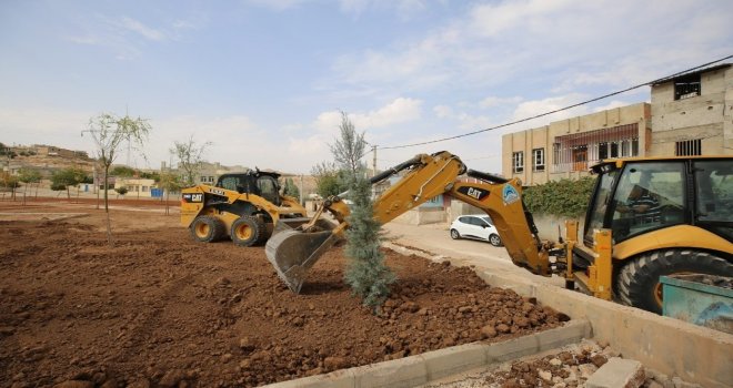 Eyyübiyede Park Yapım Çalışmaları Sürüyor