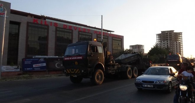 Münbiç İle Tel Rıfat Sınırına Sevkıyat Sürüyor