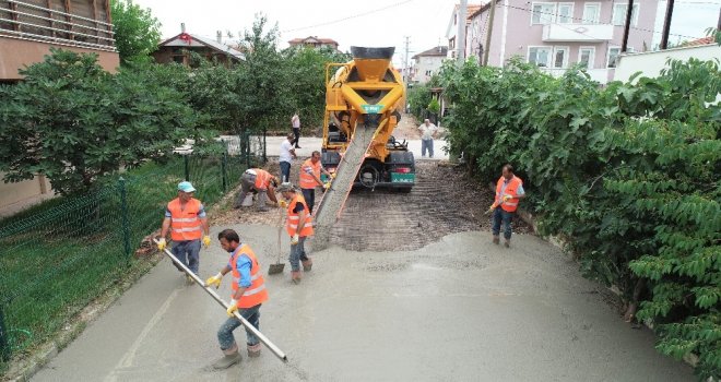 Başiskelede Yol Açma Ve Genişletme Çalışmaları Devam Ediyor