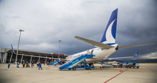 Bingölde Bir Ayda 18 Bin Yolcu Uçtu