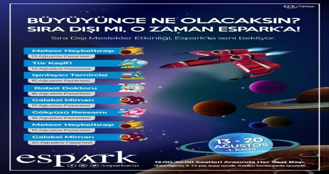 Sıra Dışı Meslekler Çocuklarla Buluşuyor