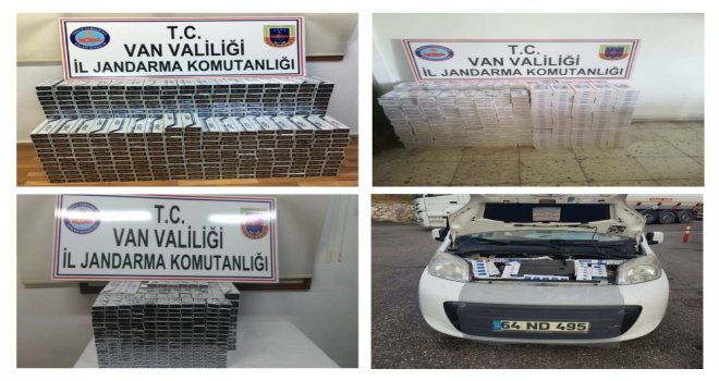 Jandarmadan Kaçak Sigara Operasyonları