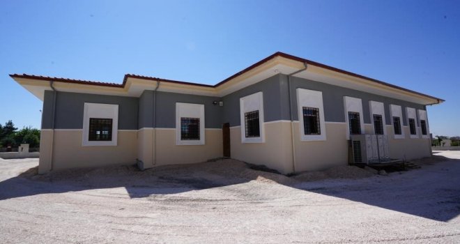 Karapınar Taziye Evinin Çevre Düzenlemesi Yapılıyor