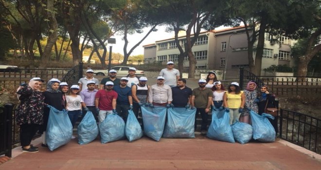 Aydında Ak Gençler Çevre Kirliliğine Dikkat Çekti