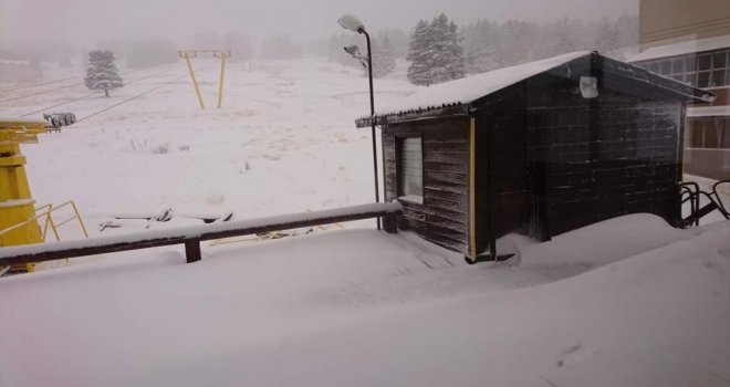 Uludağda Kar Kalınlığı 20 Santimetreye Ulaştı, Zincirsiz Seyahate İzin Verilmiyor
