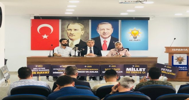 Ak Parti Isparta İl Başkanlığından 27Mayıs Darbesi Açıklaması