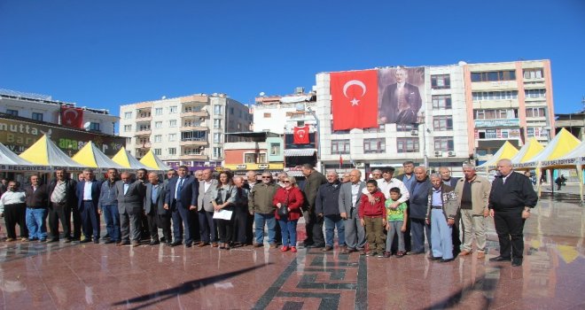 Kiliste Chp Ve Addden Alternatif Çelenk Sunma Töreni