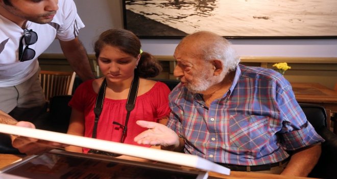 Günışığı Projesi Kapsamında Az Gören Çocuklar, Ara Güler İle Bir Araya Geldi