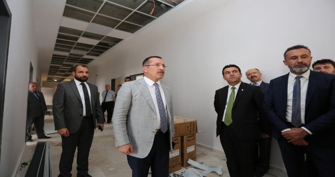 Rektör Bağ, Enstitü Binasını Yerinde İnceledi