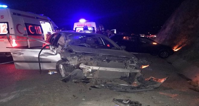 Samsunda Trafik Kazası: 1 Ölü, 3 Yaralı